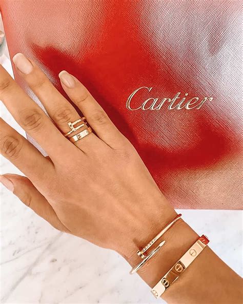 cartier friendship ring|cartier love ring on hand.